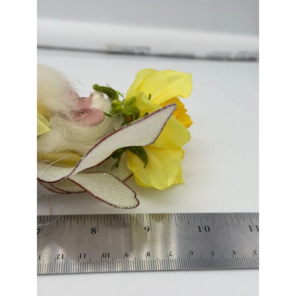 Mark Roberts Small Springtime Yellow Daffodil Flower Fairy 10 Inch - Picture 8 of 8